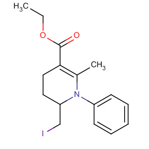 833461-27-1  3-Pyridinecarboxylic acid,1,4,5,6-tetrahydro-6-(iodomethyl)-2-methyl-1-phenyl-, ethyl ester