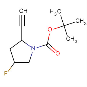 833473-87-3  1-Pyrrolidinecarboxylic acid, 2-ethynyl-4-fluoro-, 1,1-dimethylethyl ester,(2S,4S)-