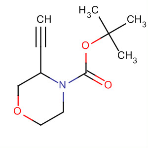 833474-07-0  4-Morpholinecarboxylic acid, 3-ethynyl-, 1,1-dimethylethyl ester 833474-07-0  4-Morpholinecarboxylic acid, 3-ethynyl-, 1,1-dimethylethyl ester