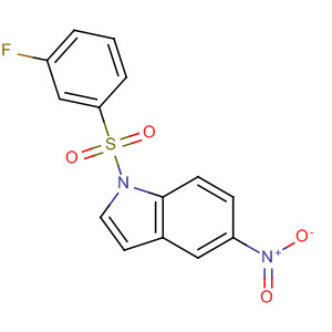 833474-67-2  1H-Indole, 1-[(3-fluorophenyl)sulfonyl]-5-nitro-