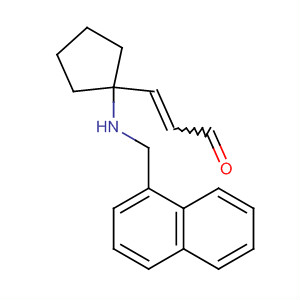 824421-60-5  2-Propenal, 3-[1-[(1-naphthalenylmethyl)amino]cyclopentyl]-