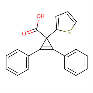 824425-15-2  2-Cyclopropene-1-carboxylic acid, 2,3-diphenyl-1-(2-thienyl)-