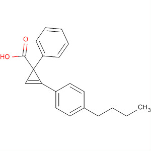 824425-22-1  2-Cyclopropene-1-carboxylic acid, 2-(4-butylphenyl)-1-phenyl-