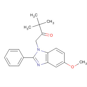 824427-54-5  2-Butanone,1-(5-methoxy-2-phenyl-1H-benzimidazol-1-yl)-3,3-dimethyl-