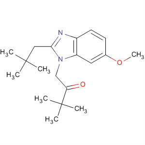 824427-57-8  2-Butanone,1-[2-(2,2-dimethylpropyl)-6-methoxy-1H-benzimidazol-1-yl]-3,3-dimethyl-
