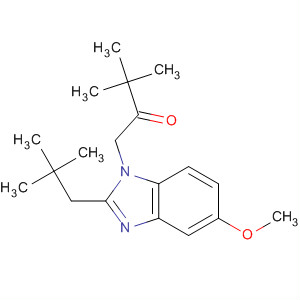 824427-59-0  2-Butanone,1-[2-(2,2-dimethylpropyl)-5-methoxy-1H-benzimidazol-1-yl]-3,3-dimethyl-
