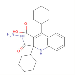 824935-16-2  3-Quinolinecarboxylic acid, 2,4-dicyclohexyl-, hydrazide