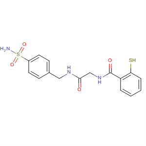 824938-55-8  Benzamide,N-[2-[[[4-(aminosulfonyl)phenyl]methyl]amino]-2-oxoethyl]-2-mercapto-