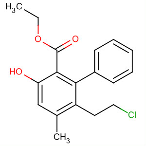 824948-41-6  [1,1'-Biphenyl]-2-carboxylic acid, 6-(2-chloroethyl)-3-hydroxy-5-methyl-,ethyl ester