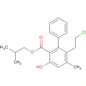 824948-43-8  [1,1'-Biphenyl]-2-carboxylic acid, 6-(2-chloroethyl)-3-hydroxy-5-methyl-,2-methylpropyl ester