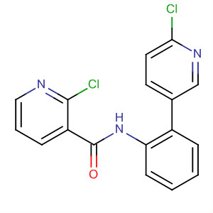 824952-93-4  3-Pyridinecarboxamide, 2-chloro-N-[2-(6-chloro-3-pyridinyl)phenyl]-