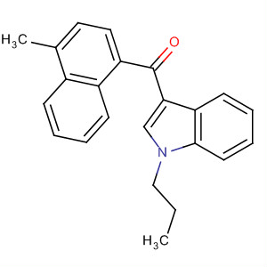 824955-98-8  Methanone, (4-methyl-1-naphthalenyl)(1-propyl-1H-indol-3-yl)-