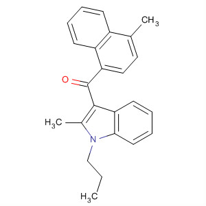 824955-99-9  Methanone, (4-methyl-1-naphthalenyl)(2-methyl-1-propyl-1H-indol-3-yl)-