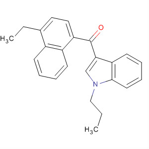 824959-71-9  Methanone, (4-ethyl-1-naphthalenyl)(1-propyl-1H-indol-3-yl)-