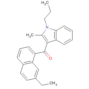 824960-63-6  Methanone, (7-ethyl-1-naphthalenyl)(2-methyl-1-propyl-1H-indol-3-yl)-