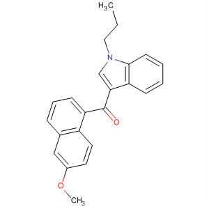 824961-06-0  Methanone, (6-methoxy-1-naphthalenyl)(1-propyl-1H-indol-3-yl)-