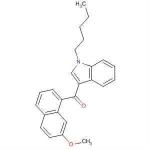 824961-61-7  Methanone, (7-methoxy-1-naphthalenyl)(1-pentyl-1H-indol-3-yl)-