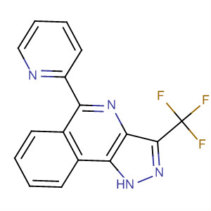 824968-16-3  1H-Pyrazolo[4,3-c]isoquinoline, 5-(2-pyridinyl)-3-(trifluoromethyl)-