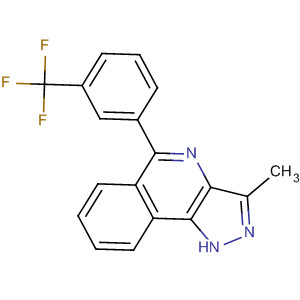 824968-18-5  1H-Pyrazolo[4,3-c]isoquinoline, 3-methyl-5-[3-(trifluoromethyl)phenyl]-