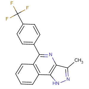 824968-19-6  1H-Pyrazolo[4,3-c]isoquinoline, 3-methyl-5-[4-(trifluoromethyl)phenyl]-