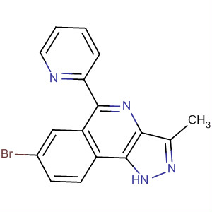 824968-40-3  1H-Pyrazolo[4,3-c]isoquinoline, 7-bromo-3-methyl-5-(2-pyridinyl)-