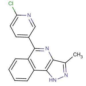 824968-43-6  1H-Pyrazolo[4,3-c]isoquinoline, 5-(6-chloro-3-pyridinyl)-3-methyl-