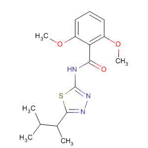 82559-26-0  Benzamide,N-[5-(1,2-dimethylpropyl)-1,3,4-thiadiazol-2-yl]-2,6-dimethoxy-