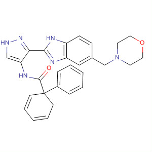 825618-52-8  [1,1'-Biphenyl]-3-carboxamide,N-[3-[5-(4-morpholinylmethyl)-1H-benzimidazol-2-yl]-1H-pyrazol-4-yl]-