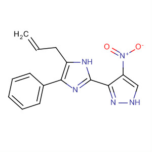 825622-01-3  1H-Pyrazole, 4-nitro-3-[4-phenyl-5-(2-propenyl)-1H-imidazol-2-yl]-