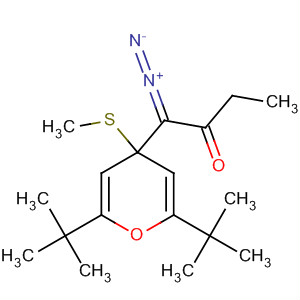 825650-89-3  2-Butanone,1-[2,6-bis(1,1-dimethylethyl)-4-methyl-4H-thiopyran-4-yl]-1-diazo-