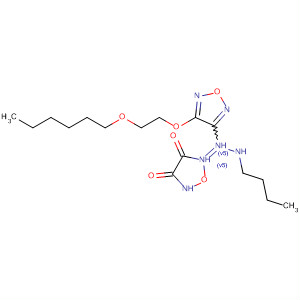 826337-70-6  1,2,5-Oxadiazolidine-3,4-dione,mono[butyl[4-[2-(hexyloxy)ethoxy]-1,2,5-oxadiazol-3-yl]hydrazone]