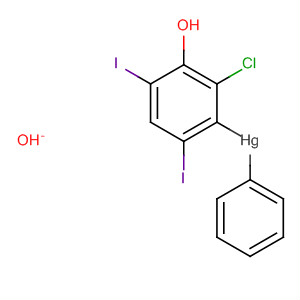 82686-12-2  Mercury, (2-chloro-4,6-diiodophenolato)phenyl-