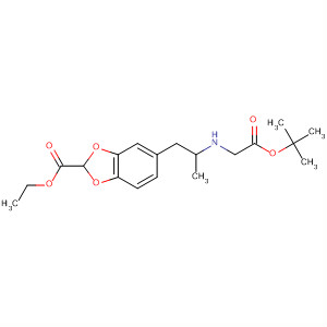 826993-63-9  1,3-Benzodioxole-2-carboxylic acid,5-[2-[[(1,1-dimethylethoxy)carbonyl]methylamino]propyl]-, ethyl ester