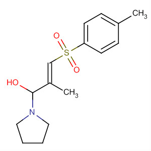 826994-82-5  1-Pyrrolidinepropanol, 2-[[(4-methylphenyl)sulfonyl]methylene]-, (2E)-