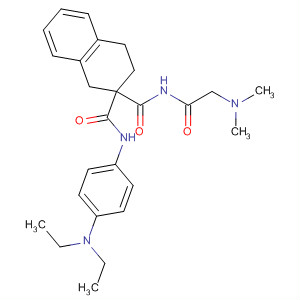 827023-29-0  2,2(1H)-Naphthalenedicarboxamide,N-[4-(diethylamino)phenyl]-N'-[(dimethylamino)acetyl]-3,4-dihydro-