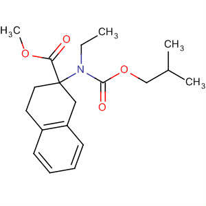 827023-73-4  2-Naphthalenecarboxylic acid,2-[ethyl[(2-methylpropoxy)carbonyl]amino]-1,2,3,4-tetrahydro-, methylester