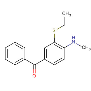 827026-23-3  Methanone, [3-(ethylthio)-4-(methylamino)phenyl]phenyl-