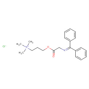 827027-47-4  1-Propanaminium,3-[[[(diphenylmethylene)amino]acetyl]oxy]-N,N,N-trimethyl-, chloride