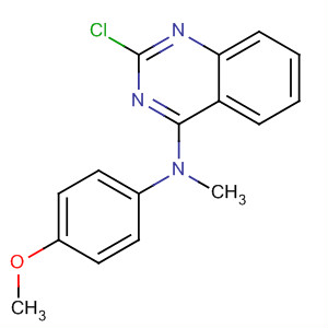 827030-33-1  4-Quinazolinamine, 2-chloro-N-(4-methoxyphenyl)-N-methyl-