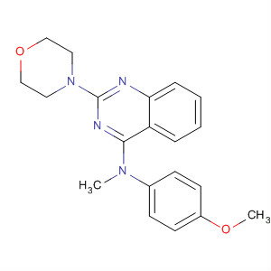 827030-46-6  4-Quinazolinamine, N-(4-methoxyphenyl)-N-methyl-2-(4-morpholinyl)-