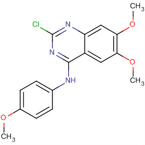 827030-52-4  4-Quinazolinamine, 2-chloro-6,7-dimethoxy-N-(4-methoxyphenyl)-