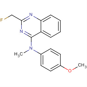 827030-84-2  4-Quinazolinamine, 2-(fluoromethyl)-N-(4-methoxyphenyl)-N-methyl-