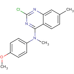 827030-86-4  4-Quinazolinamine, 2-chloro-N-(4-methoxyphenyl)-N,7-dimethyl-