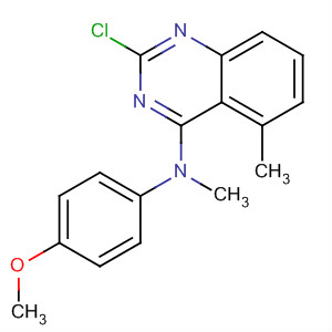 827030-87-5  4-Quinazolinamine, 2-chloro-N-(4-methoxyphenyl)-N,5-dimethyl-