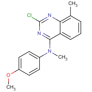 827030-88-6  4-Quinazolinamine, 2-chloro-N-(4-methoxyphenyl)-N,8-dimethyl-