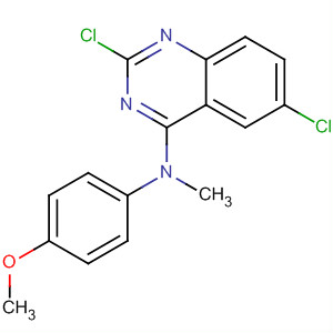 827030-89-7  4-Quinazolinamine, 2,6-dichloro-N-(4-methoxyphenyl)-N-methyl-