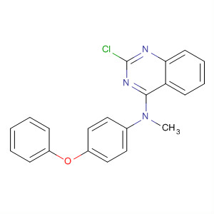 827031-00-5  4-Quinazolinamine, 2-chloro-N-methyl-N-(4-phenoxyphenyl)-