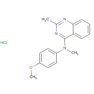 827031-04-9  4-Quinazolinamine, N-(4-methoxyphenyl)-N,2-dimethyl-, hydrochloride