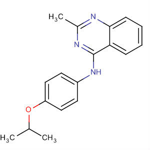827031-12-9  4-Quinazolinamine, 2-methyl-N-[4-(1-methylethoxy)phenyl]-