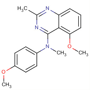 827031-23-2  4-Quinazolinamine, 5-methoxy-N-(4-methoxyphenyl)-N,2-dimethyl-